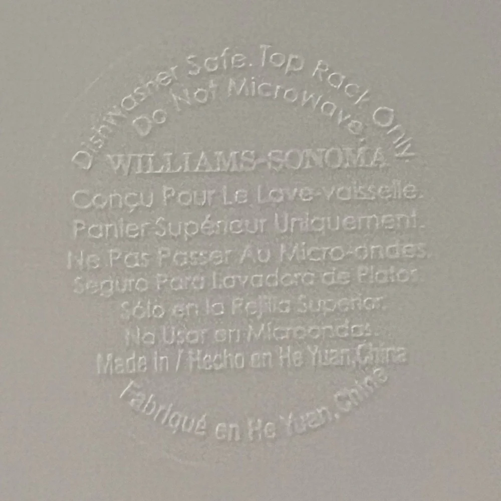Williams Sonoma new williams